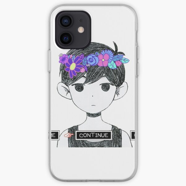 OMORI Crown Flowers iPhone Soft Case RB1808 product Offical Omori Merch