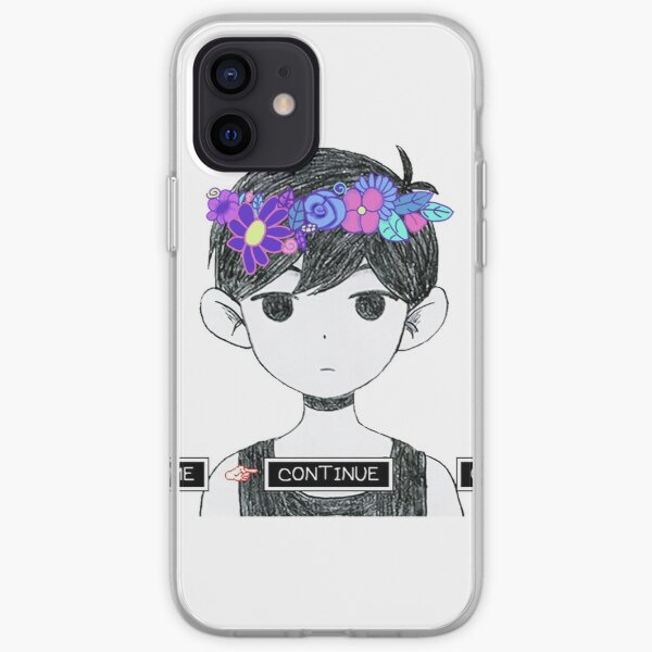 OMORI Crown Flowers Ốp lưng mềm cho iPhone RB1808 Sản phẩm Offical Omori Merch