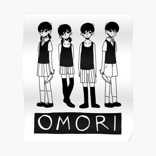 Sản phẩm Omori Twins Poster RB1808 Offical Hàng hóa Omori