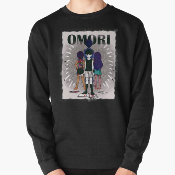 Omori Aubrey Tshirt - Omori Game Clothing - Omori Sticker Pullover Sweatshirt RB1808 product Offical Omori Merch