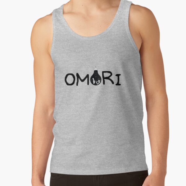 omori balck and white 3 Tank Top RB1808 product Offical Omori Merch