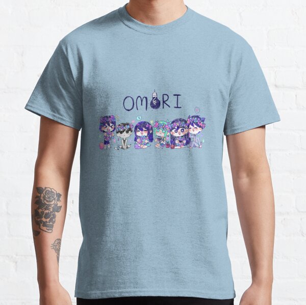 Áo phông OMORI Suny - Quần áo chơi game Omori - Hình dán Omori Áo phông cổ điển RB1808 Sản phẩm ngoại tuyến Hàng hóa Omori
