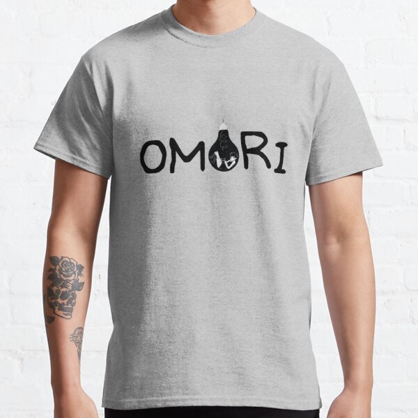 omori balck and white 3 Classic T-Shirt RB1808 product Offical Omori Merch