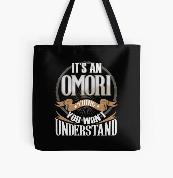 Omori Name -   It's An Omori You Won't Understand Family Surname Omori Name All Over Print Tote Bag RB1808 product Offical Omori Merch