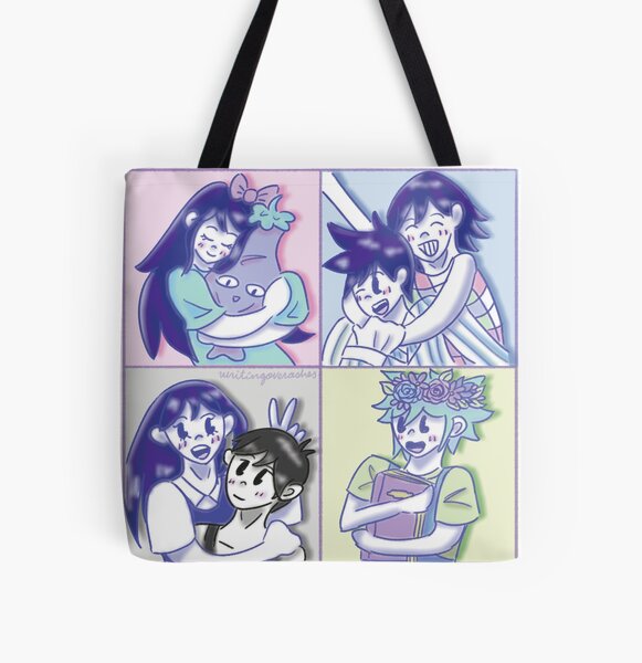 Omori Gang All Over Print Tote Bag RB1808 product Offical Omori Merch