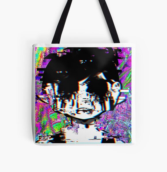 Glitchy Omori All Over Print Tote Bag RB1808 product Offical Omori Merch
