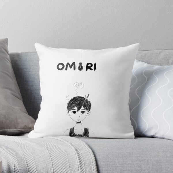 Omori Throw Pillow RB1808 product Offical Omori Merch