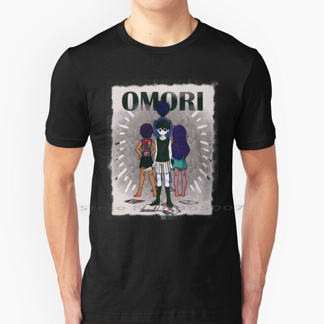 Omori Aubrey Tshirt Omori Game Clothing Omori Sticker T Shirt 100 Cotton Omori Video Game - Omori Store