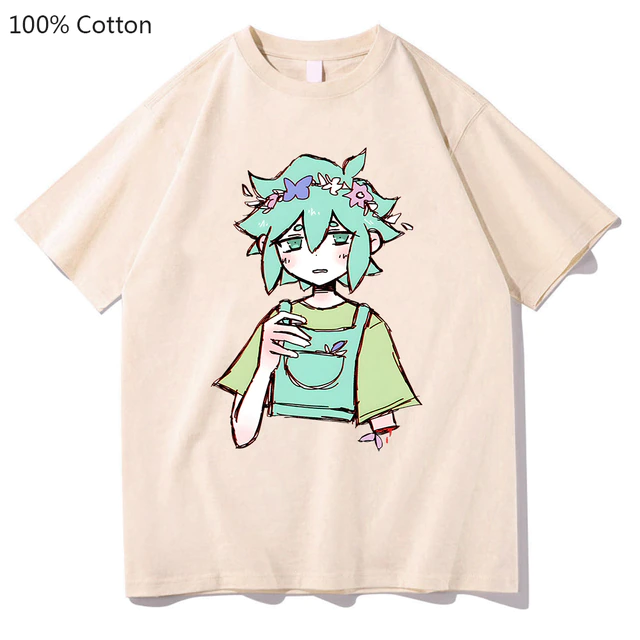 Omori T Shirt Printed T shirt 100 Cotton High Quality Summer Streetwears for Women Men Basil.jpg 640x640 1 - Omori Store