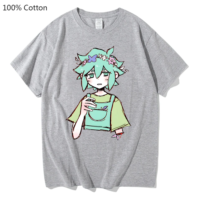 Omori T Shirt Printed T shirt 100 Cotton High Quality Summer Streetwears for Women Men Basil.jpg 640x640 2 - Omori Store