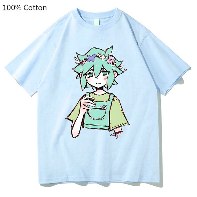 Omori T Shirt Printed T shirt 100 Cotton High Quality Summer Streetwears for Women Men Basil.jpg 640x640 4 - Omori Store