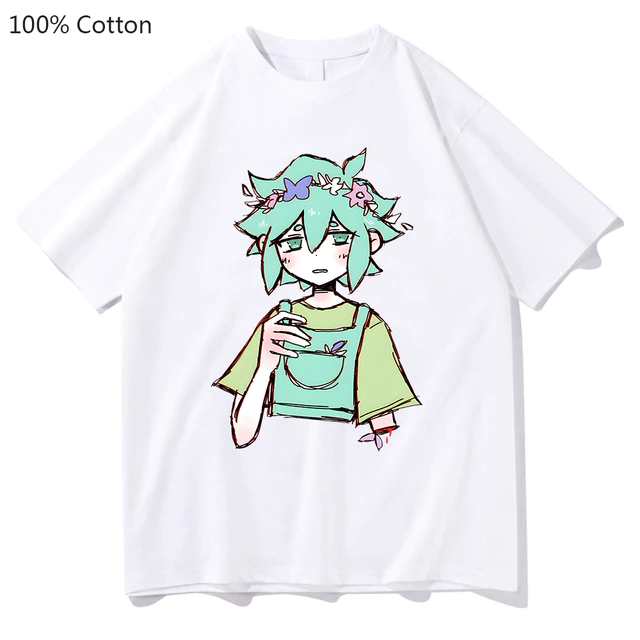 Omori T Shirt Printed T shirt 100 Cotton High Quality Summer Streetwears for Women Men - Omori Store