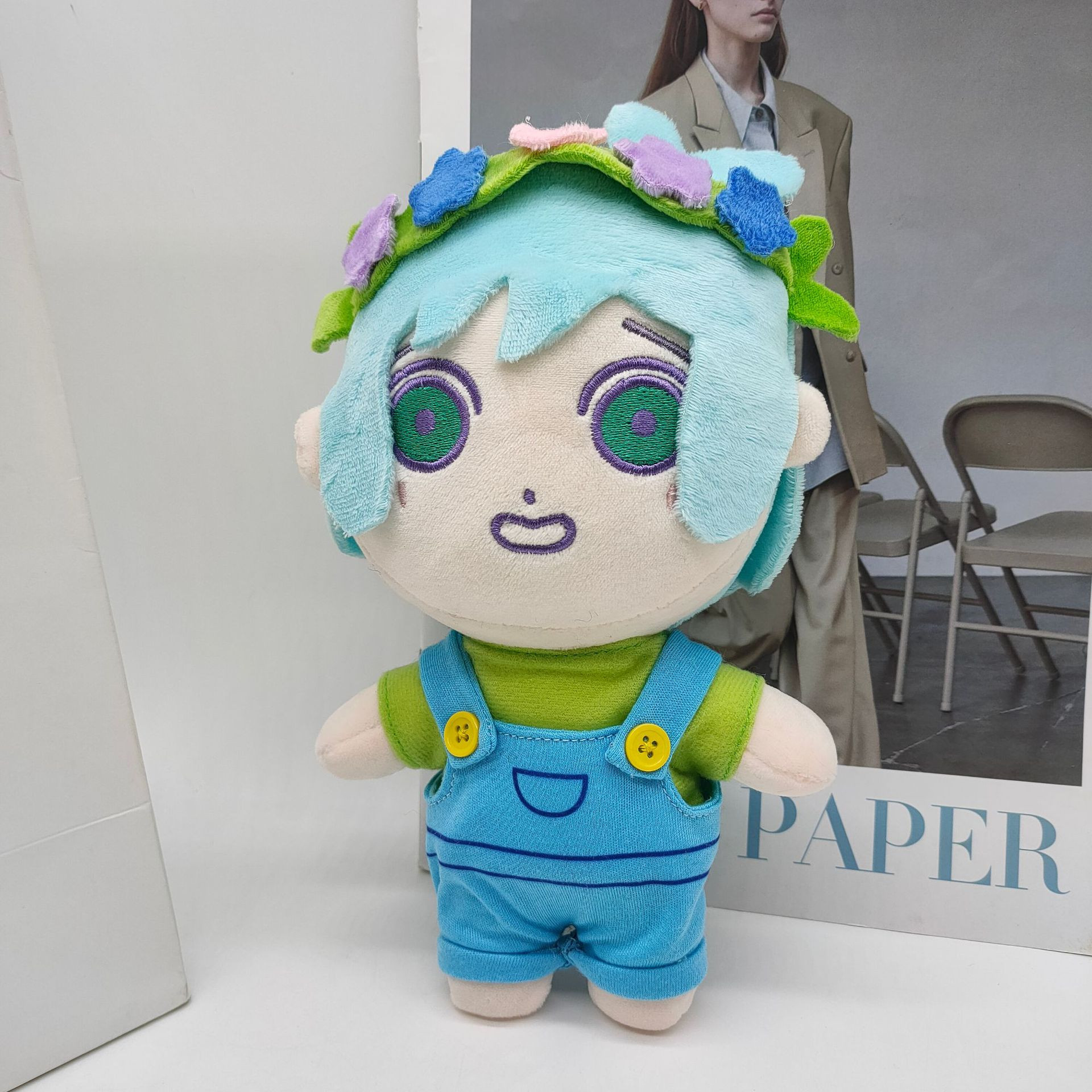 Omori Plushies - 23cm Basil Character Soft Cute Plush Toy Gift