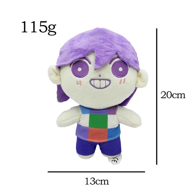 New Omori Plush Toys Cartoon Games Peripheral Dolls Purple Stuffed Plush Dolls Holiday Gift Collection Dolls 1.jpg 640x640 1 - Omori Store