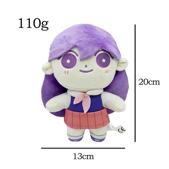 Game OMORI Plush Doll Cosplay Toy Sunny Mari Aubrey Basil Kel