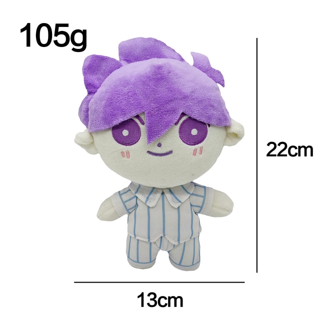 New Omori Plush Toys Cartoon Games Peripheral Dolls Purple Stuffed Plush Dolls Holiday Gift Collection Dolls 3.jpg 640x640 3 - Omori Store